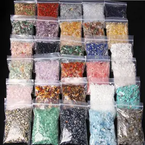 Genuine Gemstone Chips Bulk Mini Natural Healing Tumbled Stones