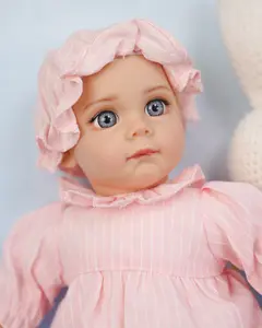 Vacos 14 Inch Interactive Baby Doll Beige / Pink / Black - Talking Feeding Dolls with Different Sounds and Accessories, Pretend Play Preschool Toys Gift for Toddlers 2 3 4 5+ Year Old Girls Boys