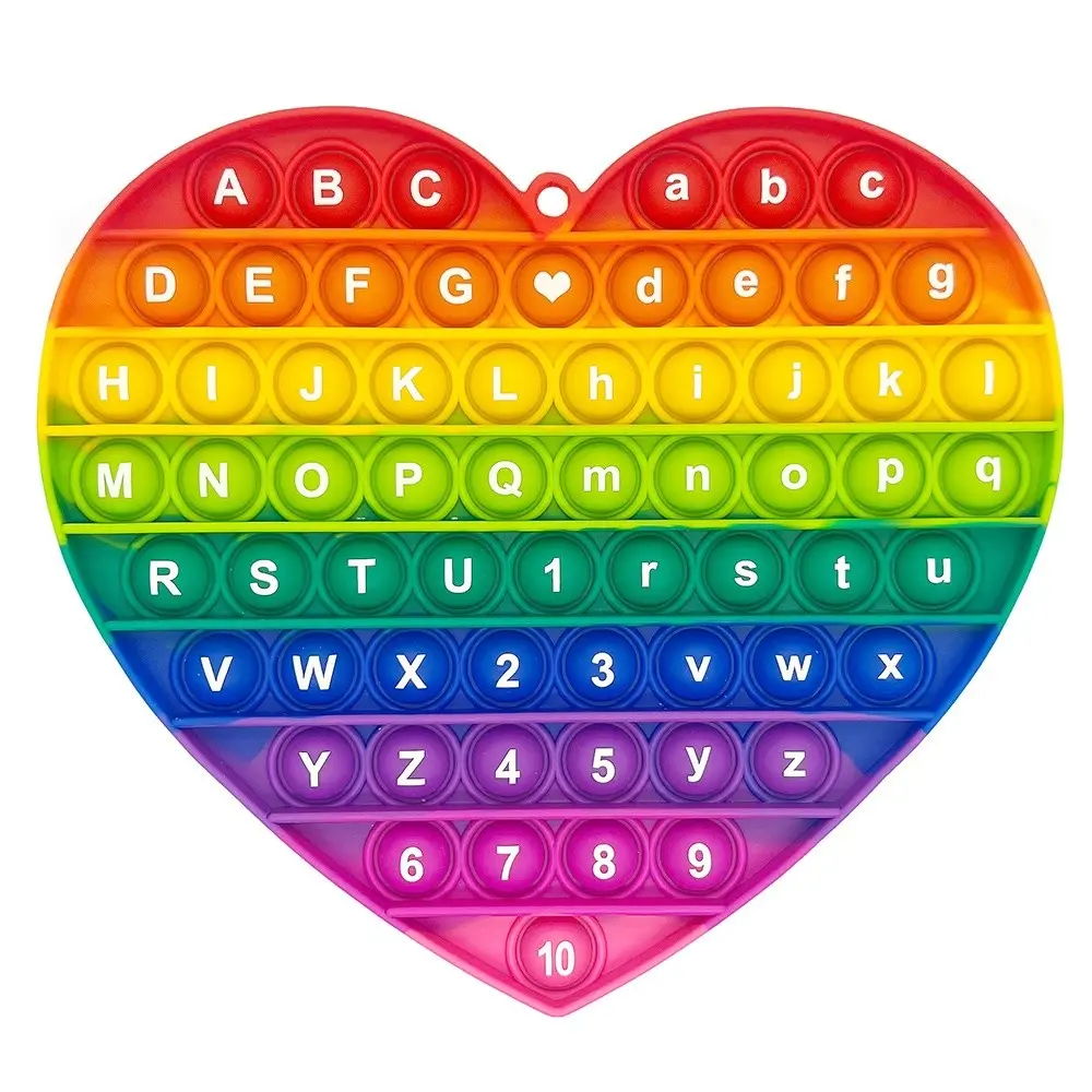 Educational Sensory Toy for Fine Motor Skills, Letter Puzzle, Alphabet and Number Press Puzzle, Ideal Gift for Autism and Adhd, Perfect for Birthdays and Class Parties