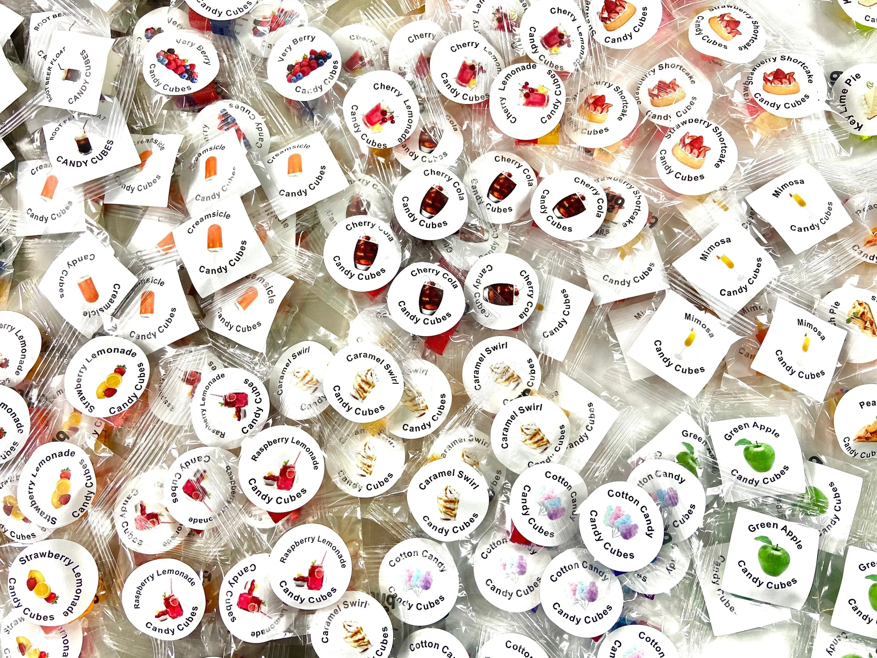 'Dessert Flavors' Sample Pack of Candy Cubes - Best Selling Flavors Sample Pack of 10