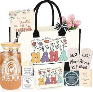 Nana Gifts Set for Grandma, Nana Gifts Basket Best Grandma Gifts Set Mothers Day Christmas Gifts for Nana