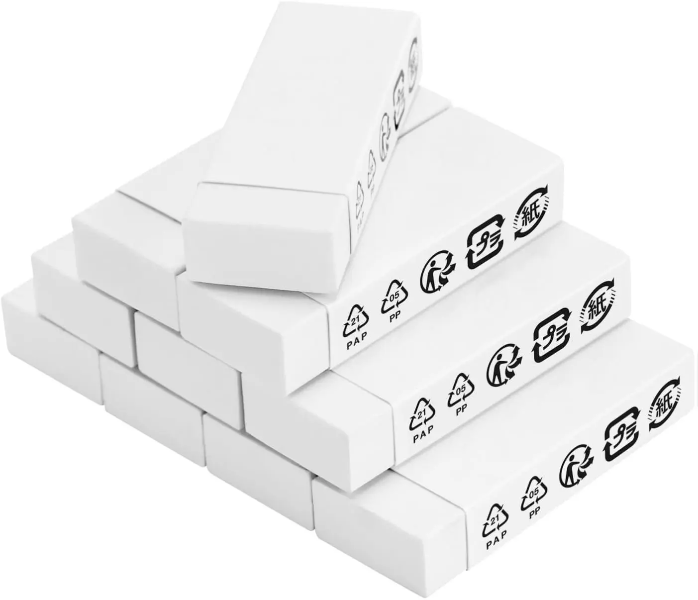 White Eraser, 10 Count (Pack of 1) White Eraser, 10 Count (Pack of 1)