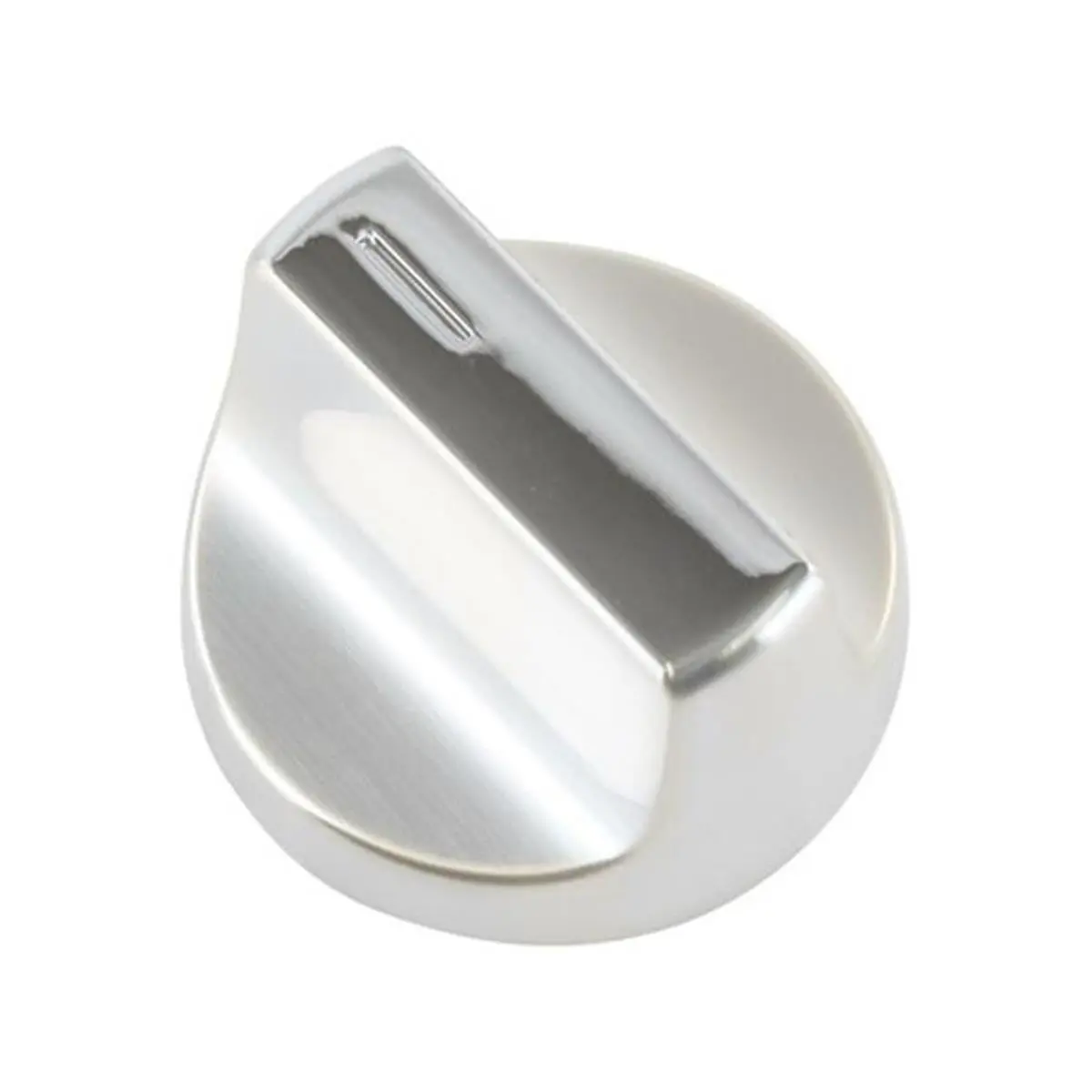 Whirlpool W11517331 Genuine OEM Stainless Steel Rotary Mount Knob, Durable Large Home Appliance Replacement Part for Kenmore, Magic Chef with Easy Adjustment