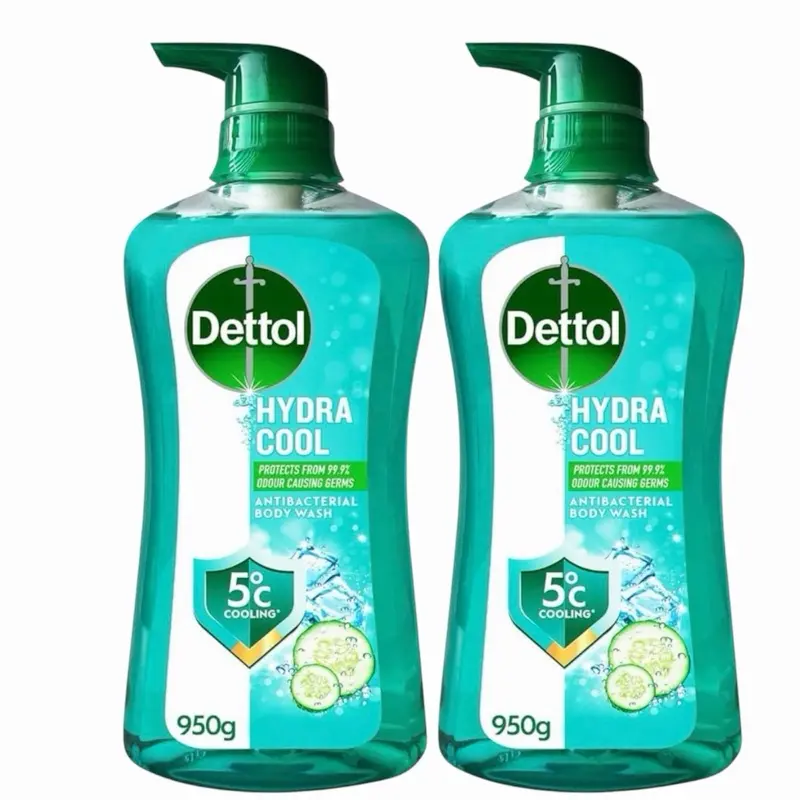 Dettol Antibacterial ph-Balanced Body Wash, Cool Scent, 900ml, Hydrating Moisturizing Bright Formula, Suitable for All Skin Types - Limited Edition - Choose Below
