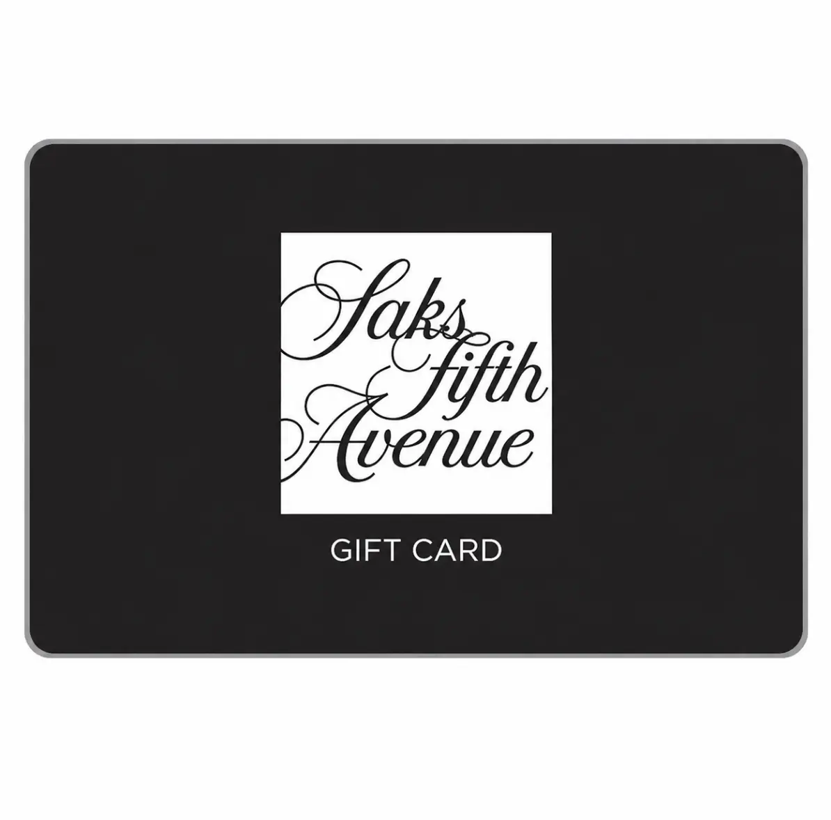 Saks Fifth Avenue eGift Card - Redeemable for Luxury Designer Fashion, Cosmetics & Accessories, Cosmetic