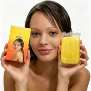 2 Pack Moisturizing Bar Soap, Gentle Cleansing Body Soap for Daily Shower
