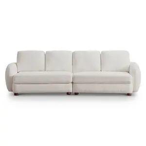 Virgil Cream Boucle Sofa