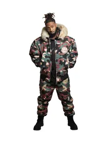 Mackwear Camouflage signature Bubble Coat