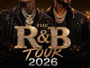 THE R&B TOUR 2026 Concert Flag Tapestry