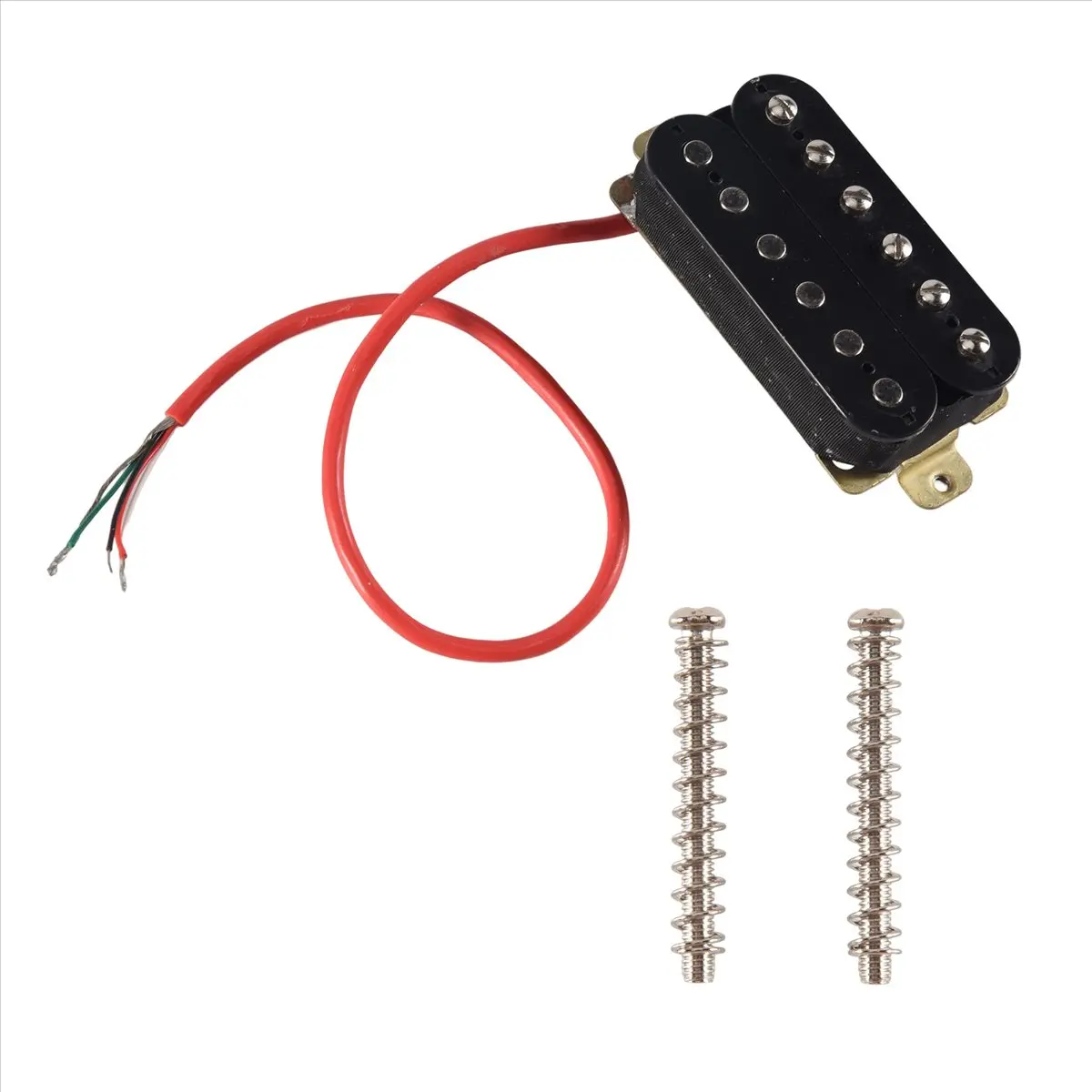 Electric Guitar Humbucker Pickups Bridge Alnico V Pickup Black US