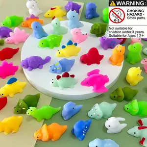 30pcs Dinosaur Tpr Stress Relief Fidget Toys, Cute Small Plush Balls, Bulk Wholesale, Perfect for Anxiety Relief, Kids and Adults