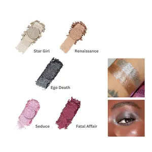 Sublime Hearts Metallic Eyeshadow for Radiant Makeup - Cream
