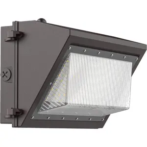 120W LED Wall Pack Light with Dusk-to- Sensor, 16800LM 5000K LED  Flood Lighting, 120V Commercial and Industrial Outdoor LED Wall Lights for Parking Lots|Warehouses|Factories|House