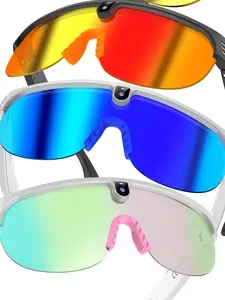 Wireless Smart Glasses with 800W POV Camera - Instant Photo/Video Capture Button, AI Object Recognition, Real-Time Translation, Polarized Lenses UV400, High-Speed Sync - Bluetooth Hands-Free Wearable Devices for Cycling, Hiking 2026 Edition