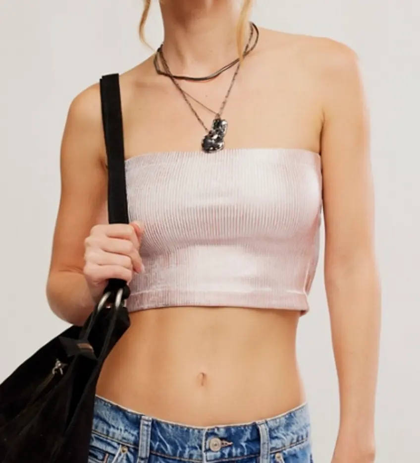 AMELIA FOIL BANDEAU by Free People