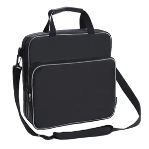 Zipper Binder with Shoulder Strap & Handle,Multi Pockets Organizer Binder