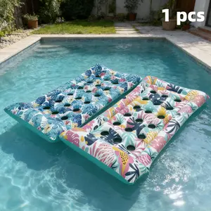 Tropical Leaf Water Float Adult Hammock, 4-In-1 Multi-Function Pool Toy, Lounge Chair Float, Pool Floaters, Ideal for Adult Vacation Relaxation