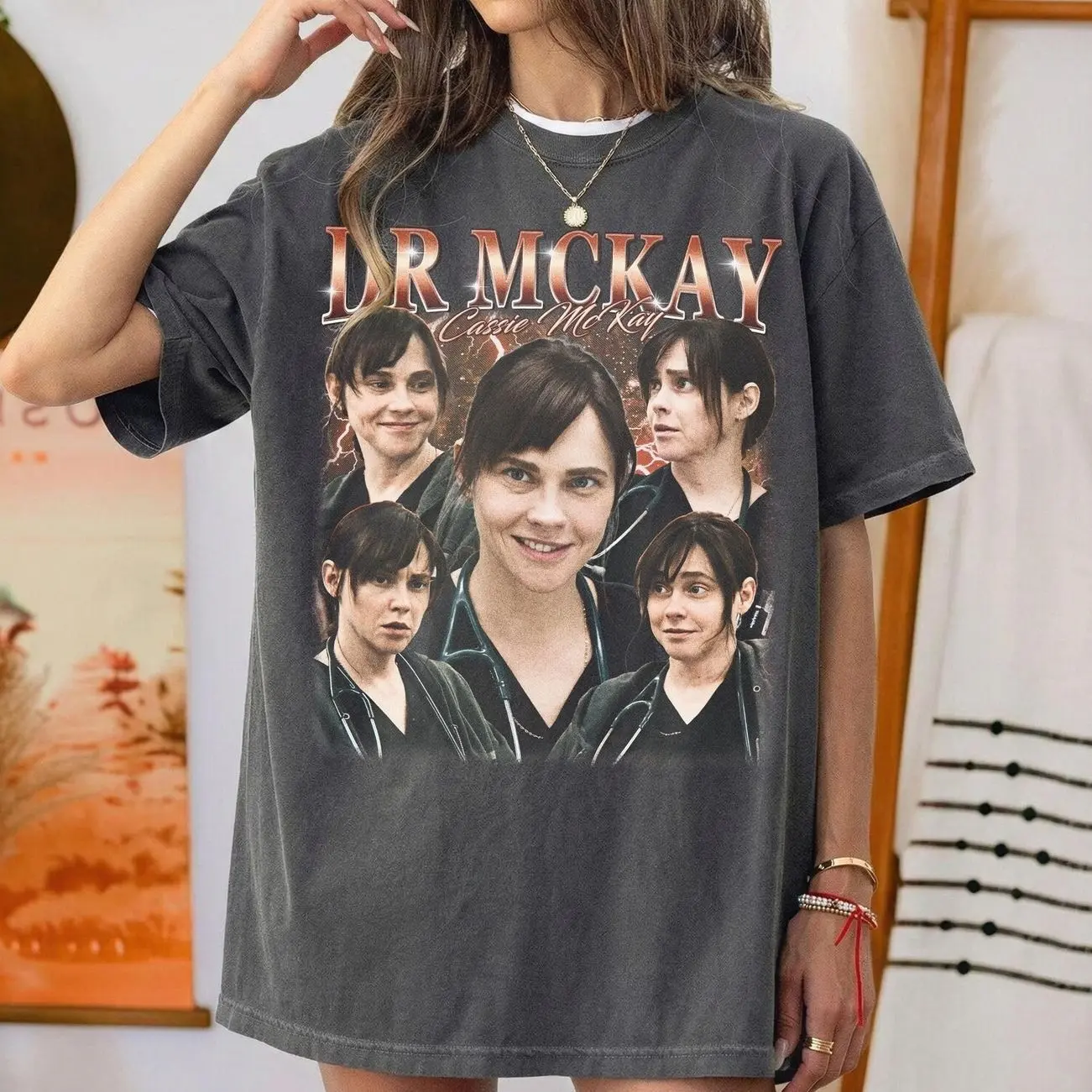Dr Cassie McKay Shirt, The Pitt TV Show Vintage Tee, Retro 90s Hospital Graphic Tee, Maria Dizzia Tee, Medical Drama Shirt, ER Doctor Gift