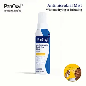 [NEWEST MEMBERS] PanOxyl Hypochlorous Acid Acne Treatment Mist – Antimicrobial Face Spray for Blemish-Prone Skin, Soothing & Redness Relief, Alcohol-Free, Fragrance-Free, 3oz