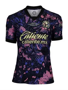Unisex Retro Purple Soccer-Inspired Streetwear Jersey, Sports Collectible Football Fan Shirt