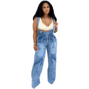 Women’s Casual Denim Overalls