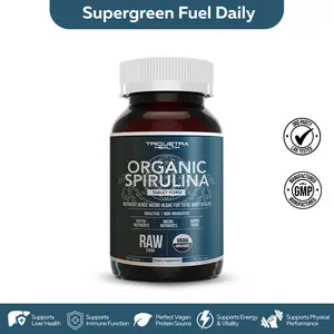 Organic Spirulina Tablets for Optimum Health and Dietary Supplement - Healthcare
