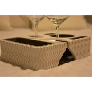 Luxury Couch Caddy – Drink, Snack & Phone Holder