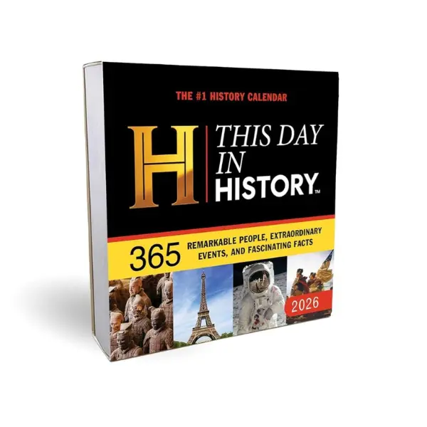 2026 History Channel This Day in History Boxed Calendar: 365 Remarkable People, Extraordinary Events, and Fascinating Facts (Moments in HISTORY™ Calendars)