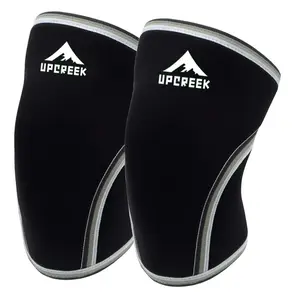 Knee Sleeves 7mm Neoprene Thick Compression Knee Brace Support for Weightlifting, Powerlifting, Squatting & Fitness Training for Women and Men