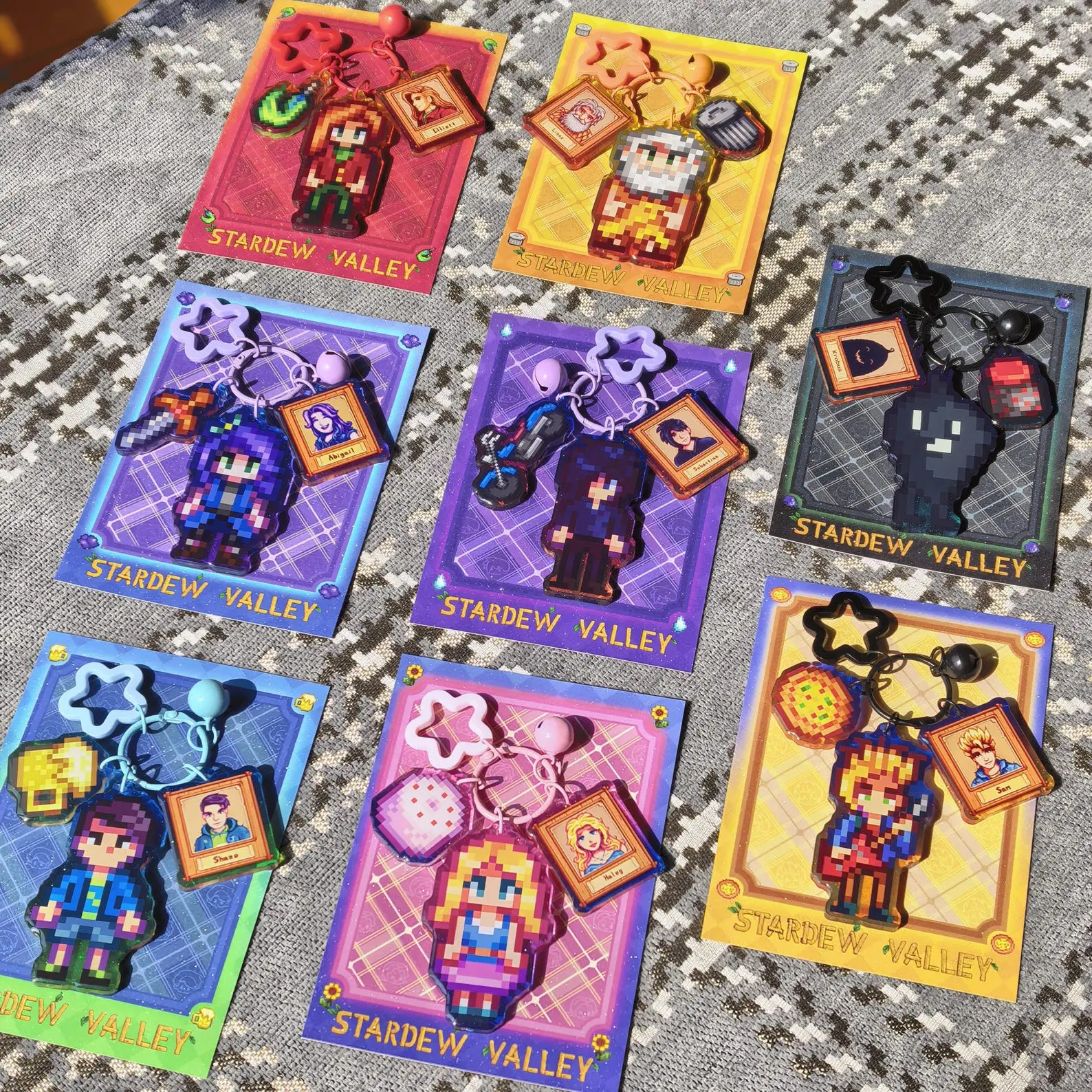 Stardew Valley Acrylic Keychain, Great For Daily Use Or As Thoughtful Little Gifts For Your Friends And Yourself