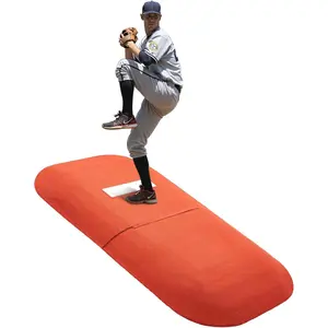 Father's Day Gift VEVOR Pitching Mound, Baseball Game Mound, Indoor/Outdoor Pitching Practice and Training Equipment, Softball Pitching Aids with Antifade Turf and Pitching Rubber