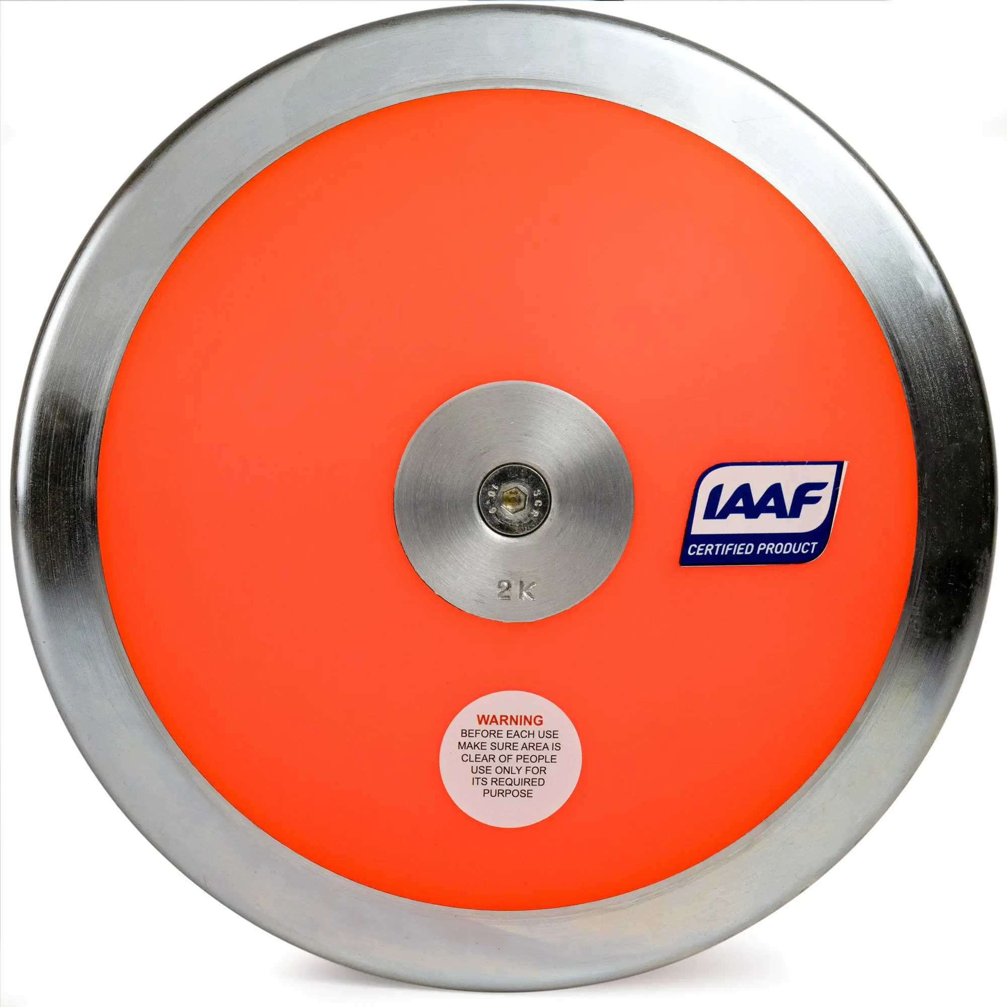 Cannon Sports Advanced Galvanized Steel Rim Discus - Meets IAAF Specifications - High Spin Rate, Maximize Distance & Accuracy - Perfect for Training & Competition - Multiple Weights Available