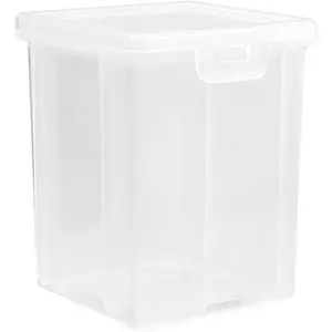 PrimPick Kitchen Storage Box Cereals Sealed Jar with Lid Stackable Plastic Storage Bottle Home Refrigerator Airtight Tank