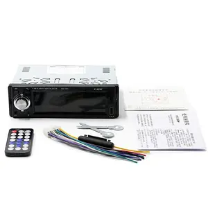 Single 1 Din Car MP3 Player FM Car Audio Stereo Radio Bluetooth AUX/USB/SD Touch Screen Car Stereo MP3 Player Bluetooth