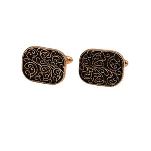 Black & Gold Cufflinks for Men