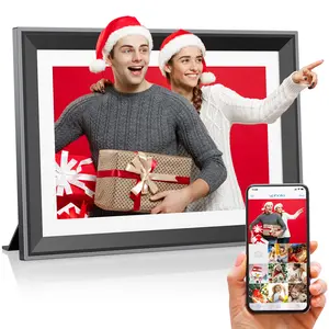 CAMKORY 10 Inch WiFi Tablet Digital Photo Frame 16GB Smart Electronic Picture Frame | FHD IPS Touch Screen | Auto-Rotate | Slideshow Mode | Send Photos Instantly from Your Phone | An Ideal Christmas Brithday Gift to Bring Joy to Friends & Family