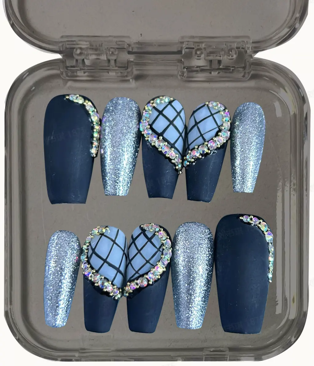 Carlie--5~~15 Bags Handmade Nails Open InLive Crystal LiveRoom