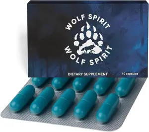 Men’s Vitality & Energy Support Capsules – Herbal Supplement for Stamina & Endurance – 10 Pack – Made in USA