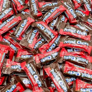 GOLDENBERG'S  Original Dark Chocolate Goldenberg's Peanut Chews  Count , 4.4 Lbs