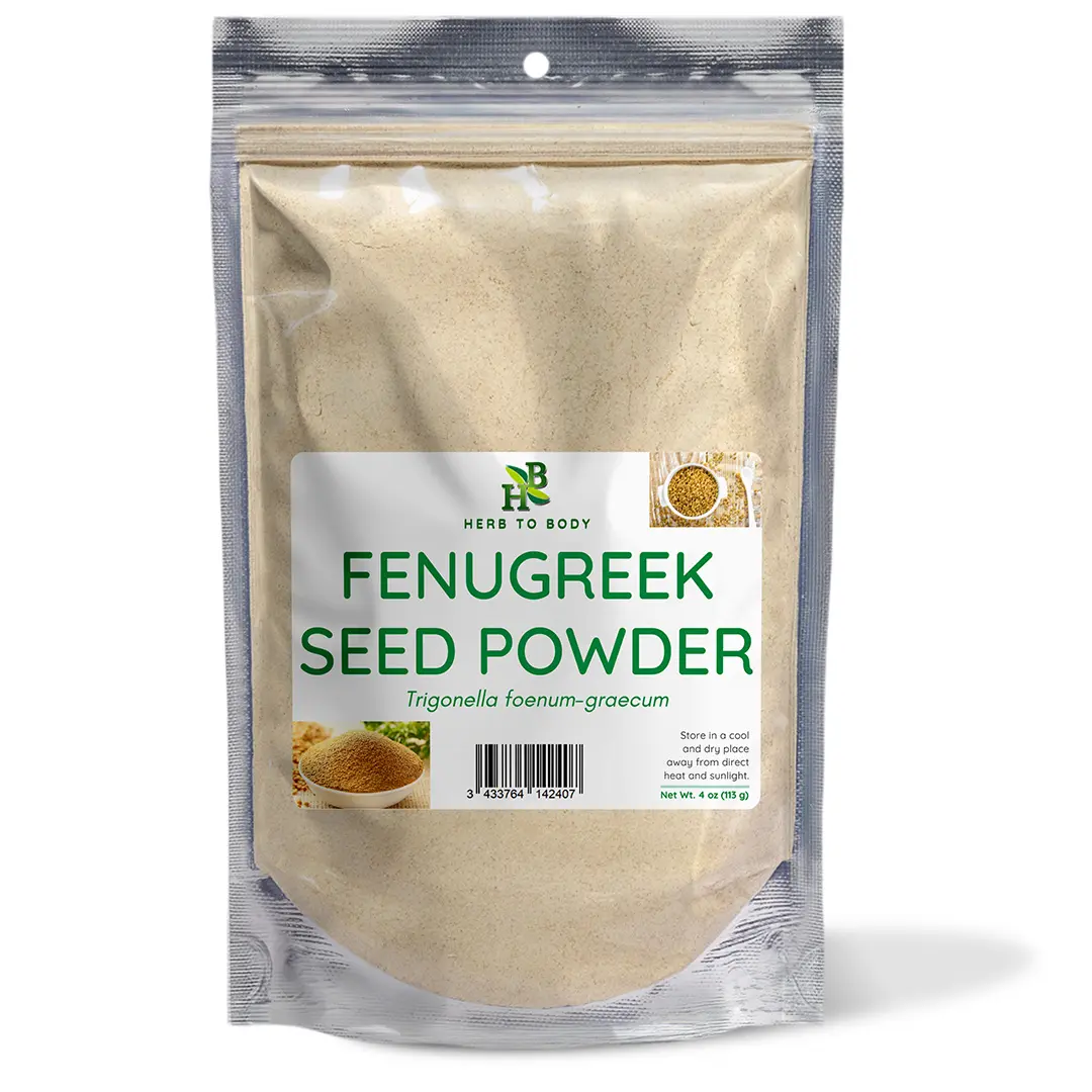 Fenugreek Seed Powder - 4oz (113 g) | Herb To Body