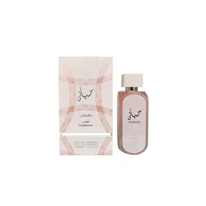 LATTAFA HAYAATI FLORENCE 3.4 FL.OZ EDP SPRAY For Women Floral Fragrance Perfume Scent Blend Scented Aroma Cosmetic Cologne Eau De Parfum free sample products fragrance sets