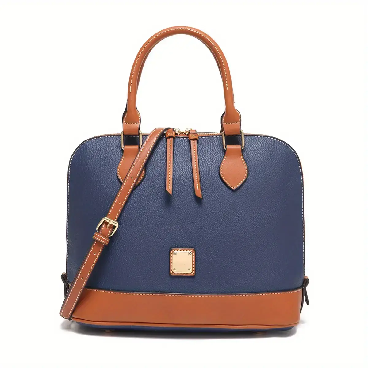 Fashionable commuting and vacation large capacity handbag, women's solid color lizard print daily shoulder crossbody bag Luxury Leather SatchelGift Fashionable commuting and vacation large capacity handbag, women's solid color lizard print daily shoulder crossbody bag Luxury Leather SatchelGift