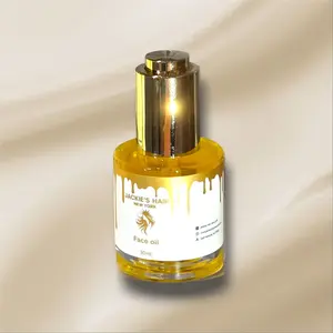 Jackie's Hair New York Face Oil - Radiance Boosting Velvety Botanical Elixir Serums Daily Lightweight Plant Vitamins Skin Repair Radiant 30ml Bottle
