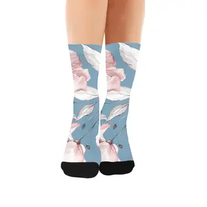 Vintage Flower Custom Socks for Women