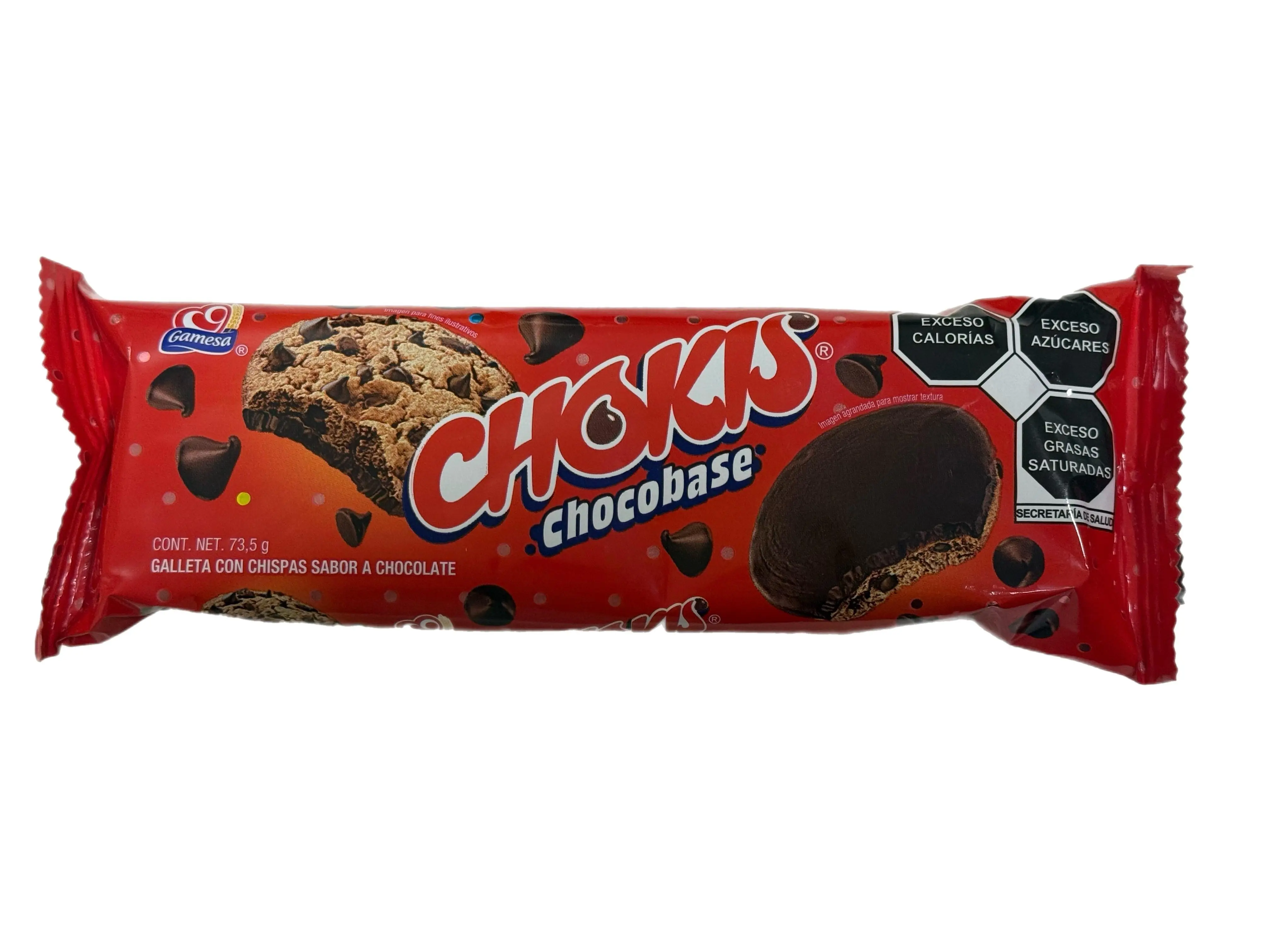 Chokis Chocobase Chocolate Chip Cookie – 2.59 oz (73.5 g)