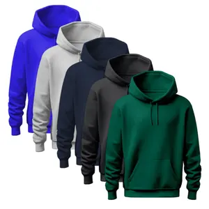 1Pc Unisex Warm Hoodie, Casual Wear for Fall & Winter Cotton/Polyester Fabric Fleece Menswear plain zip men hoodies gifts