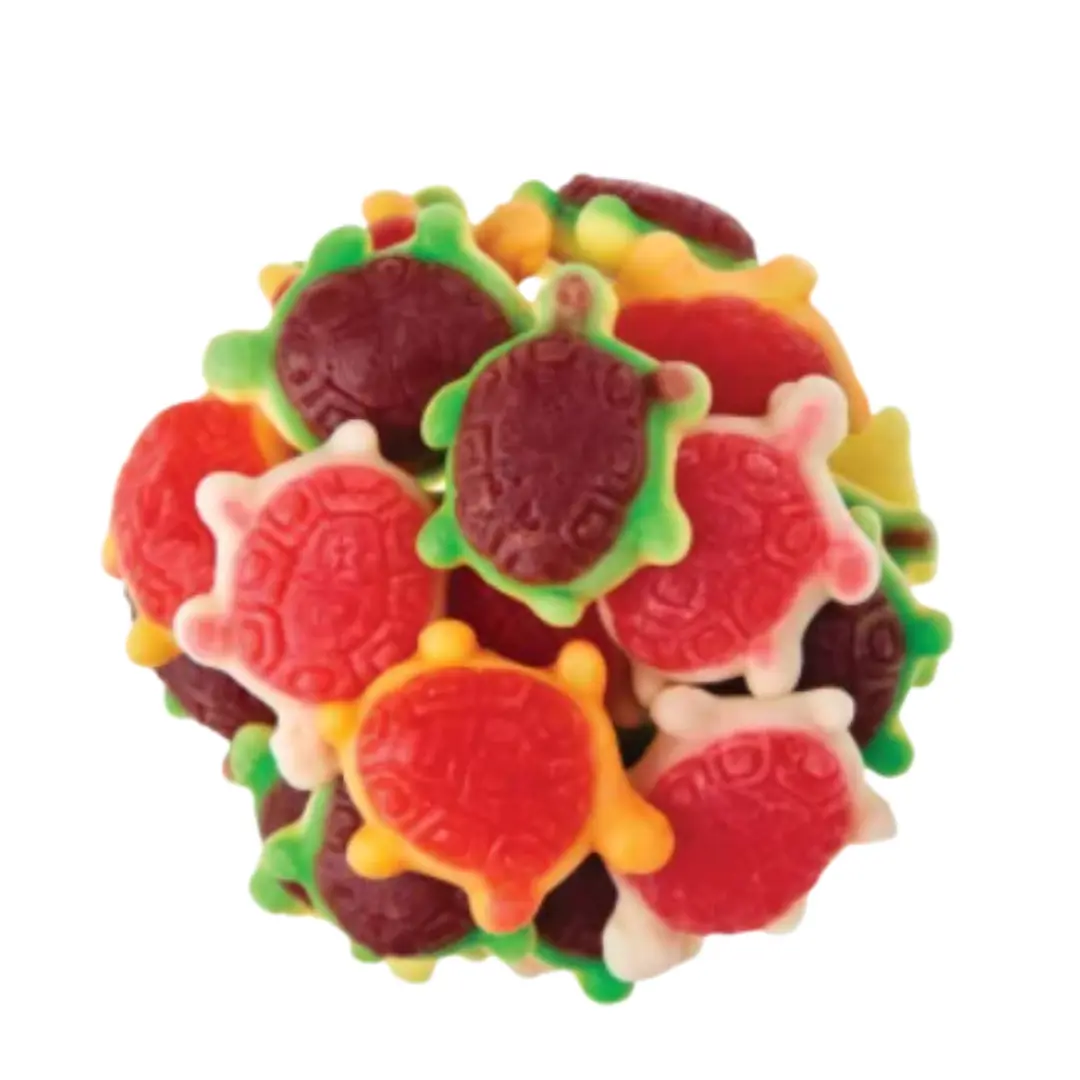 Candiholic Gummy Filled Turtles, Sweet Snack, Chewy Gummy Candies, Delicious Candy Treat