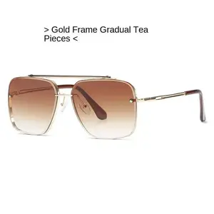 Bella coffee-tangle free aviator sunglasses outdoor clothes accessory fashionable sunglass  pc anti-skid cycling glass(Sheet)