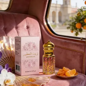 Dubai Arabian Perfume Oil, Long-Lasting Fragrance Rollerballs Scent, Portable Aromatic Wood Fragrance, Suitable for Men and Women, Home Office Travel Use, Scented Perfume, Aromatic Woody