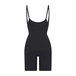 SEAMLESS SCULPT BUTT LIFTING OPEN BUST BODYSUIT | ONYX